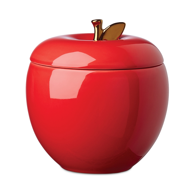 Kate Spade Knock On Wood Apple Cookie Jar In Red