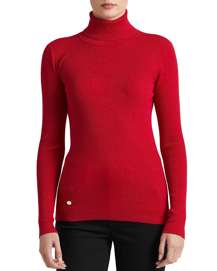 Ralph Lauren Ribbed Turtleneck Sweater | Bloomingdale's