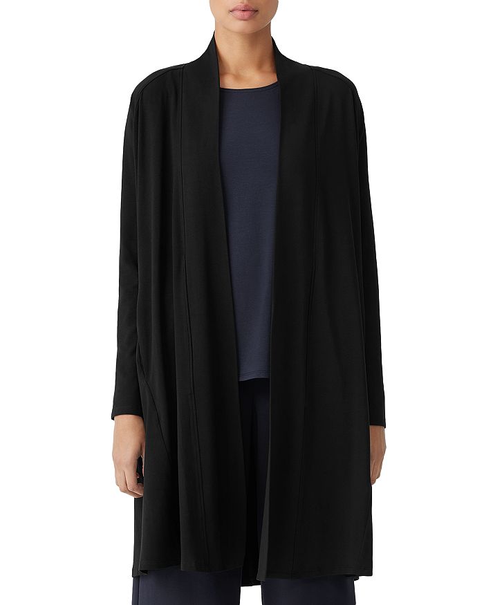 Long draped cardigan hot sale