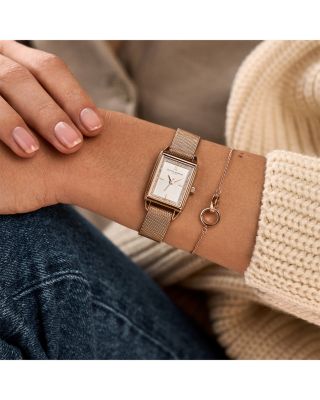 Rectangle Bracelet Watch, 20.5mm