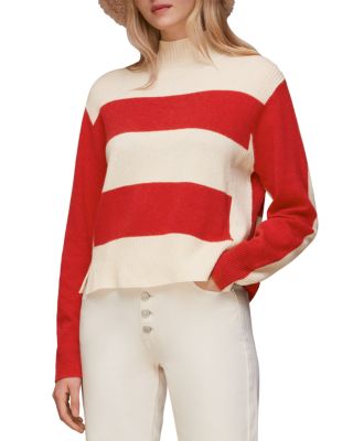 Whistles - Colorblock Stripe Wool Sweater