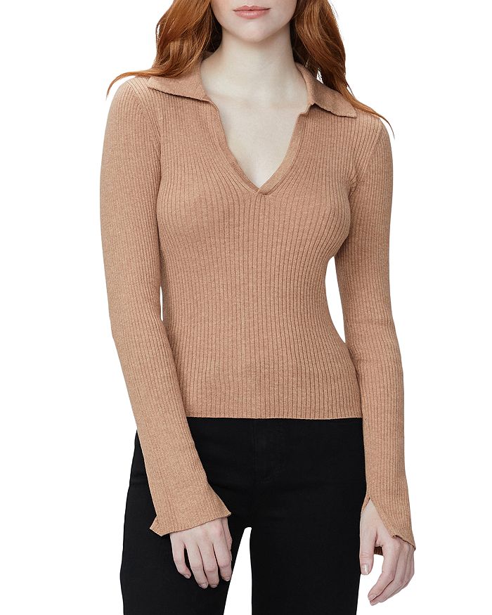 PAIGE Catarina Polo Sweater Bloomingdale's