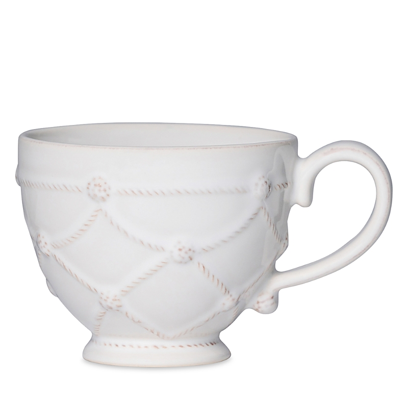 Juliska Jardin Du Monde Whitewash Breakfast Cup In Whitewash