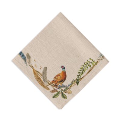 Forest Walk Caf&eacute; Au Lait Napkin with Animals
