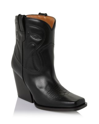Stella McCartney - Women's Cowboy Cloudy Square Toe Pull On Boots