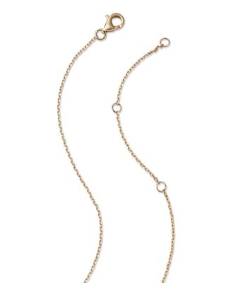 Emerald and Diamond Accent Necklace in 14K Yellow Gold, 18"