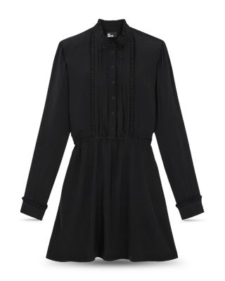 The kooples 2025 pleated shirt dress