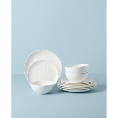 Bay Colors 12-Piece Dinnerware Set