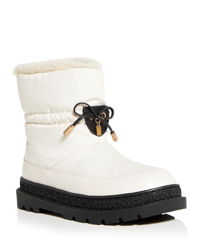 COACH Women's Kailee Shearling Lined Cold Weather Boots | Bloomingdale's