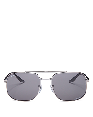 Ray-Ban Polarized Square Sunglasses, 59mm