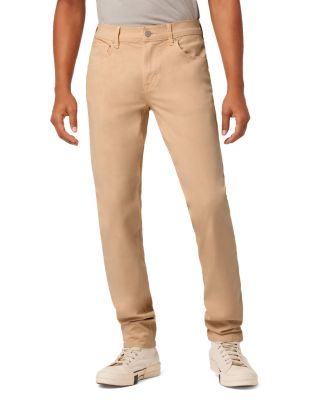 Hudson Blake Slim Straight Fit Jeans in Cream | Bloomingdale's