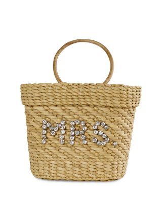 POOLSIDE - The Mak Mrs Embellished Mini Tote