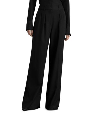 rag & bone Shelly Wide Leg Twill Pants | Bloomingdale
