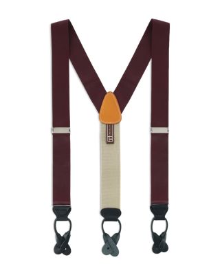 Hudson Nylon Button End Suspenders
