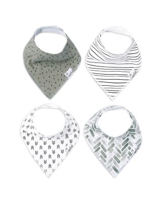  Bandana Bib Set, 4 Pk