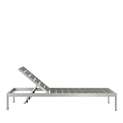 Shore Outdoor Patio Aluminum Chaise