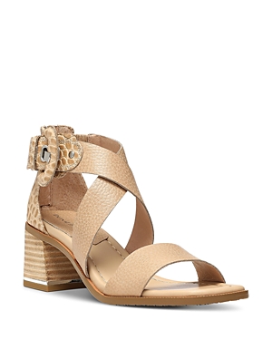 DONALD PLINER WOMEN'S CRISSCROSS HIGH HEEL SANDALS