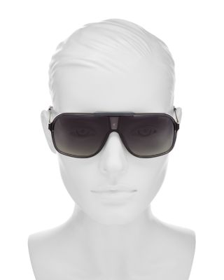 Grand Prix 3 Rectangle Sunglasses, 64mm