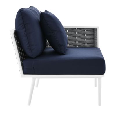 Stance Outdoor Patio Aluminum Right-Facing Armchair