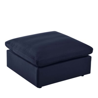 Commix Overstuffed Outdoor Patio Ottoman