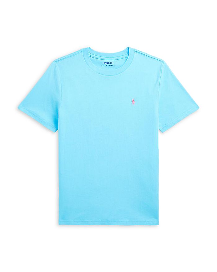 Polo cotton sale jersey crewneck tee