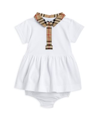 Burberry - Unisex Tavi Piqu&eacute; Polo Dress & Bloomers Set - Baby