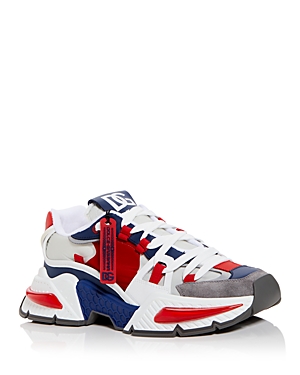 Dolce & Gabbana Airmaster Panelled Sneakers In Multicolor