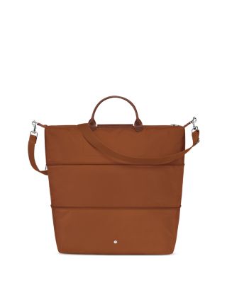 Le Pliage Green Expandable Travel Duffel Nylon Weekender