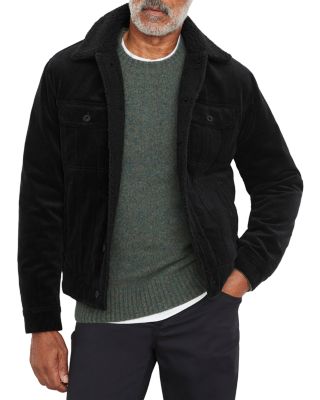 Vince - Fleece Lined Corduroy Jacket