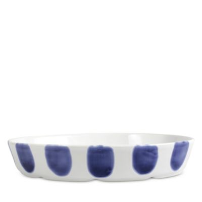 VIETRI - Santorini Dot Oval Baker