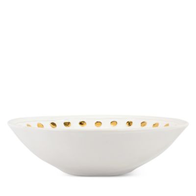 Vietri Medici Gold Medium Serving Bowl