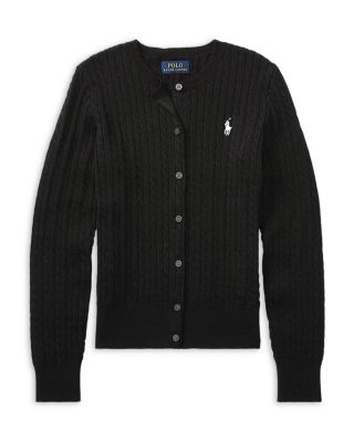 Girls' Cable-Knit Cardigan - Big Kid