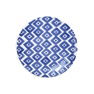 Vietri Santorini Salad Plate In Blue
