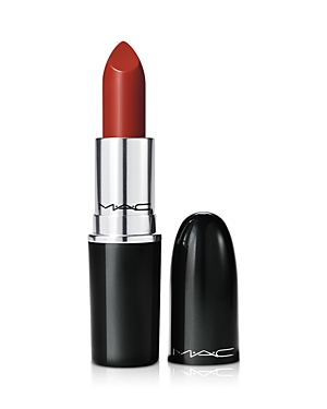 Shop Mac Lustreglass Lipstick In Chili Popper