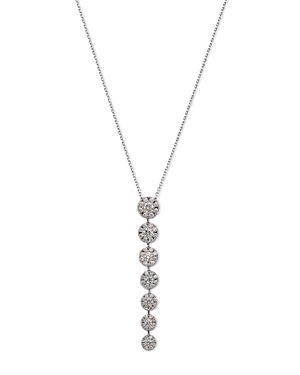 Bloomingdale's Diamond Drop Pendant Necklace in 14K White Gold, 0.75 ct. t.w. - 100% Exclusive