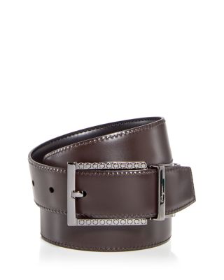 ferragamo belt men brown