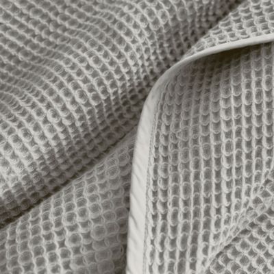 Waffle Organic Cotton Bed Blanket, Full/Queen