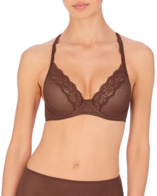 Natori Beyond Convertible Contour Bra In Chestnut/cafe
