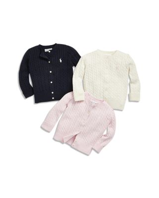 Girls' Cable-Knit Cardigan - Baby