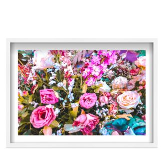 Oliver Gal Roses Garden Wall Art, 17.5