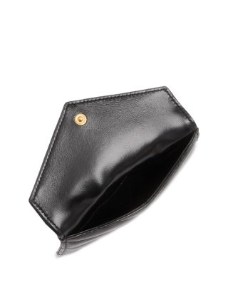 Cassandre Matelassé Fragments Flap Card Case