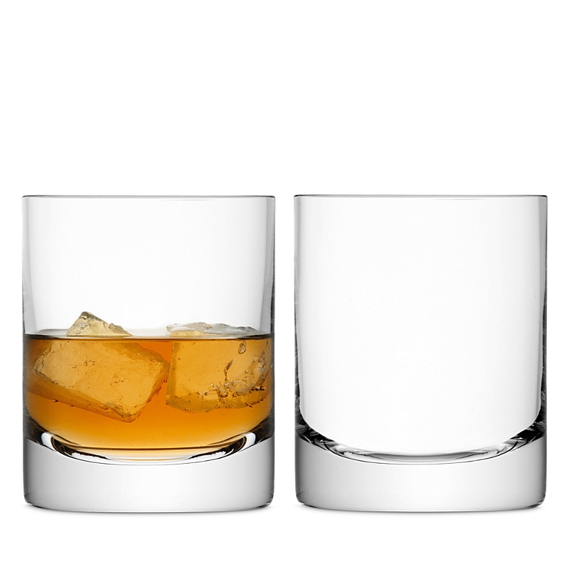 Lsa Bar Tumbler, Set Of 2 In Clear