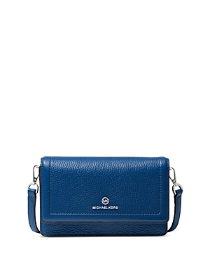 Michael Michael Kors Jet Set Charm Small Phone Crossbody In River Blue