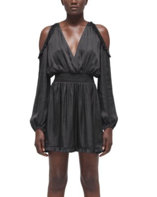 The Kooples Cold Shoulder Mini Dress
