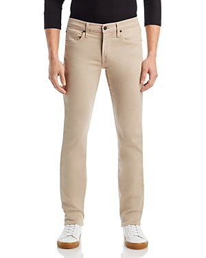 7 FOR ALL MANKIND SLIMMY LUXE PERFORMANCE PLUS PANTS IN BLACK