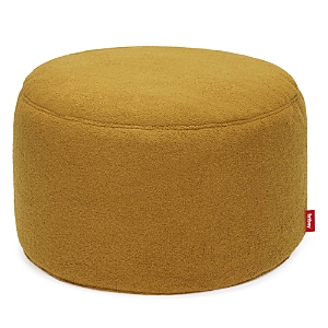 Shop Fatboy Point Large Sherpa Pouf In Cider