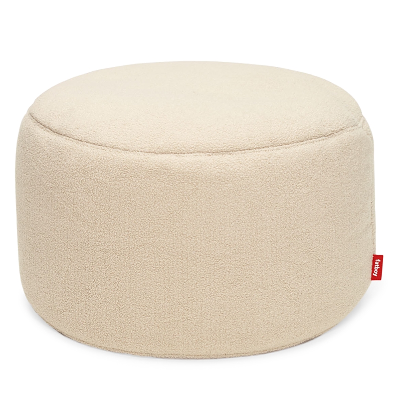 Fatboy Point Large Sherpa Pouf In Ecru