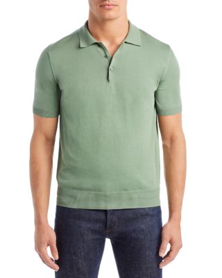 Canali - White Sea Island Knit Polo
