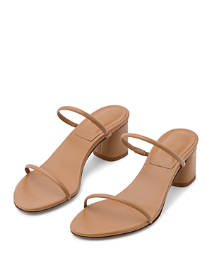 Aeyde Women's Anni Slip On Strappy High Heel Sandals