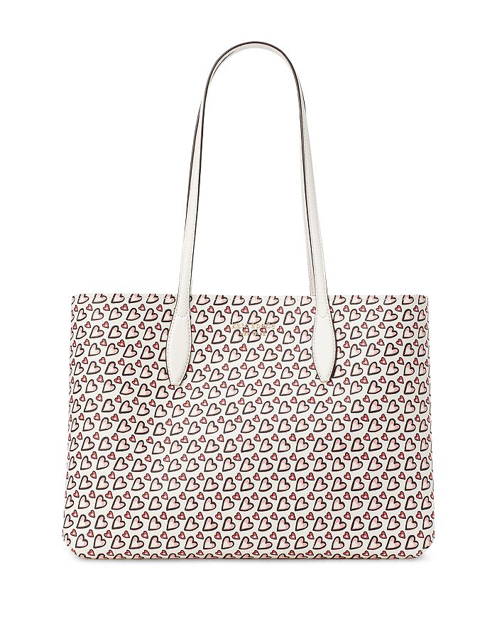 kate spade new york All Day Large Heart Print Tote | Bloomingdale's